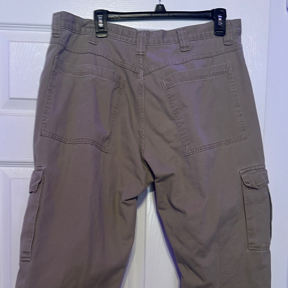 Wrangler Men's Cargo Pants - Tan - Picture 2 of 3